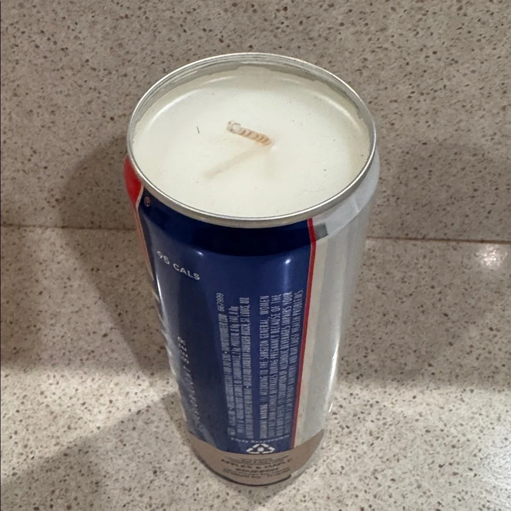 Ivory Anchors Apples & Maple Bourbon Candle in Michelob Ultra Can